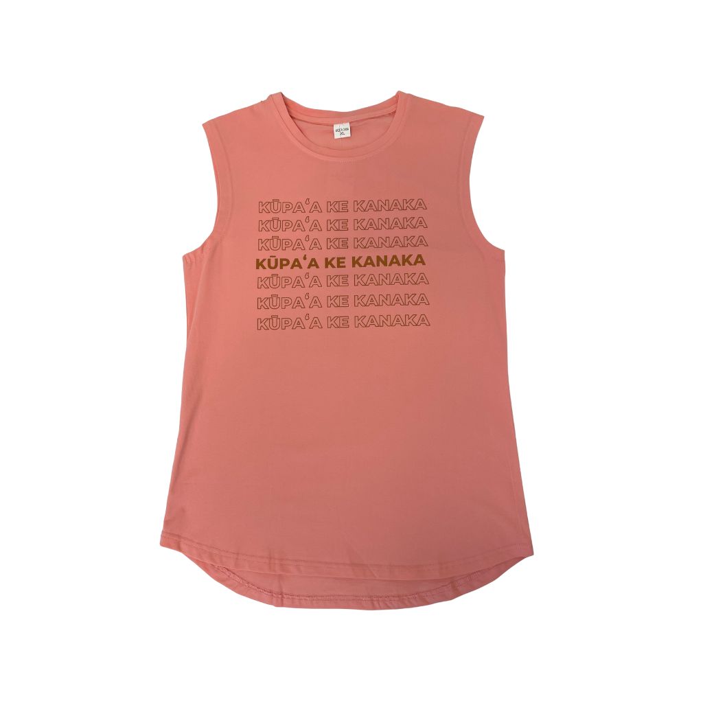 Kūpaʻa Ke Kanaka - Junior Kāne/Wāhine Quick Dry Workout Tank