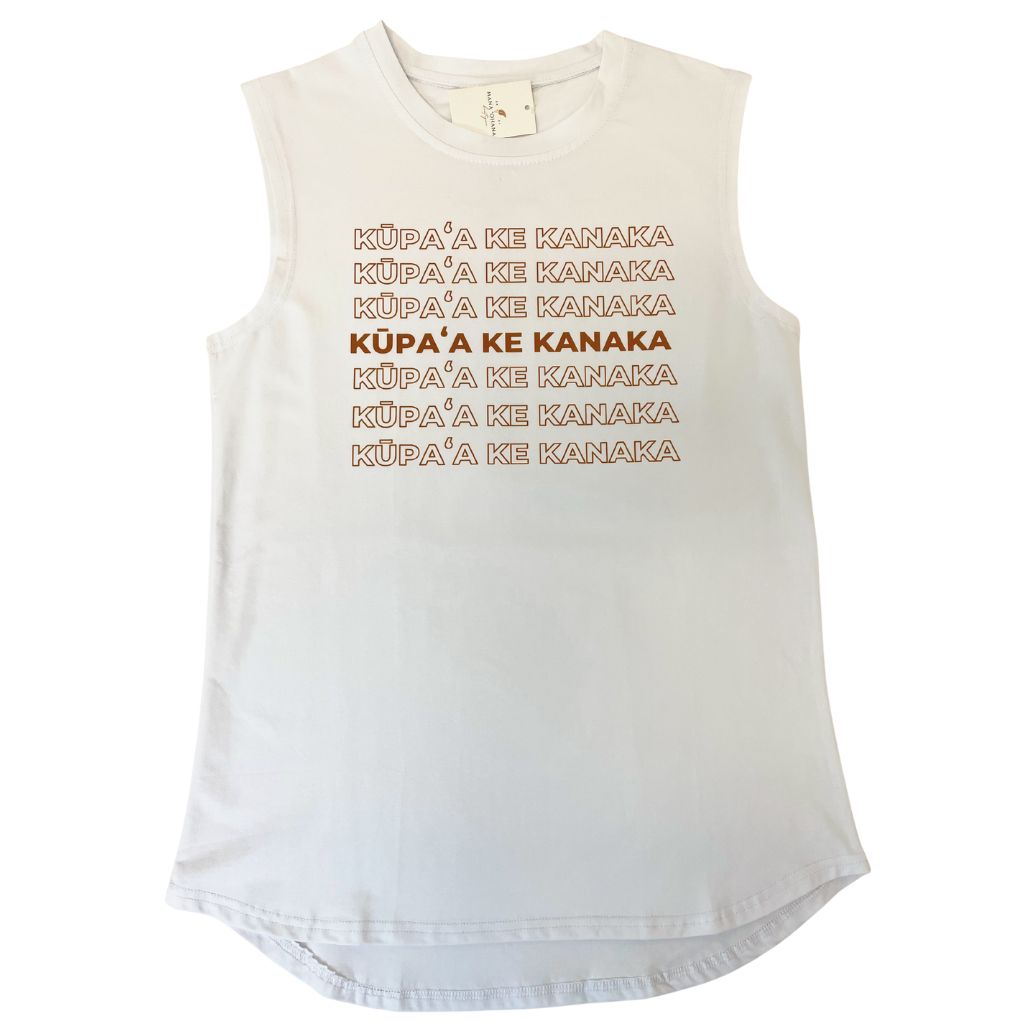 Kūpaʻa Ke Kanaka - Junior Kāne/Wāhine Quick Dry Workout Tank
