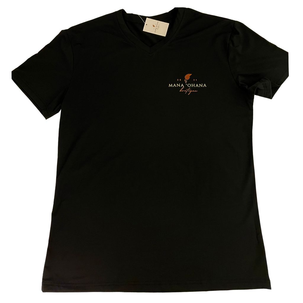 'Umia Ka Hanu - Kāne/Wāhine Relaxed Fit V-Neck Tee