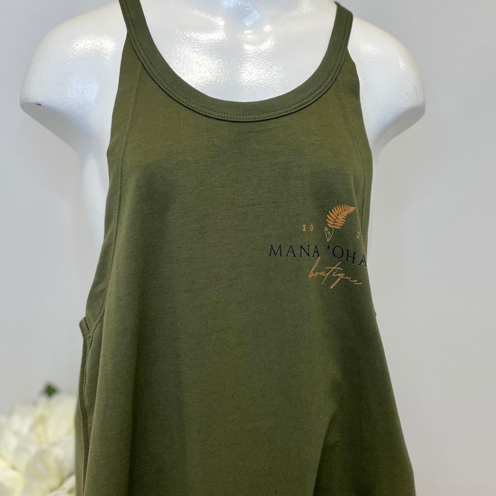 'Umia Ka Hanu - Wāhine Racerback Tank