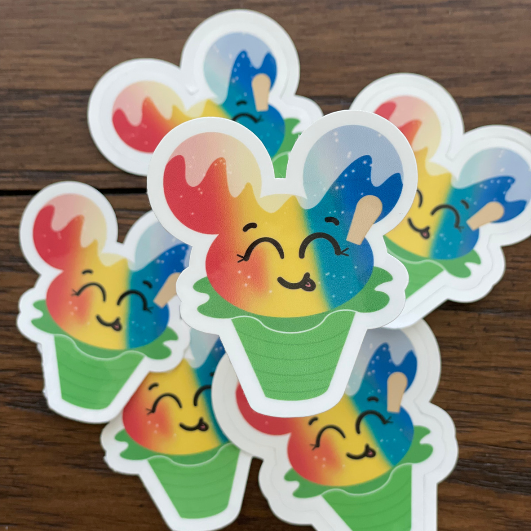 Rainbow Shave Ice