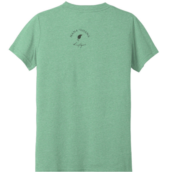 GREEN TRIBLEND - BACK