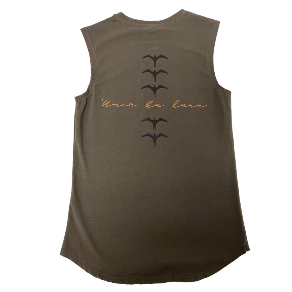 'Umia Ka Hanu - Junior Kāne/Wāhine Quick Dry Workout Tank