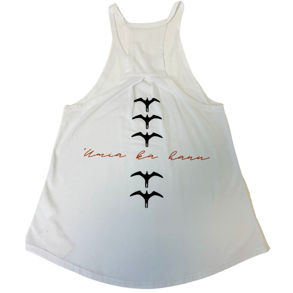 'Umia Ka Hanu - Wāhine Racerback Tank
